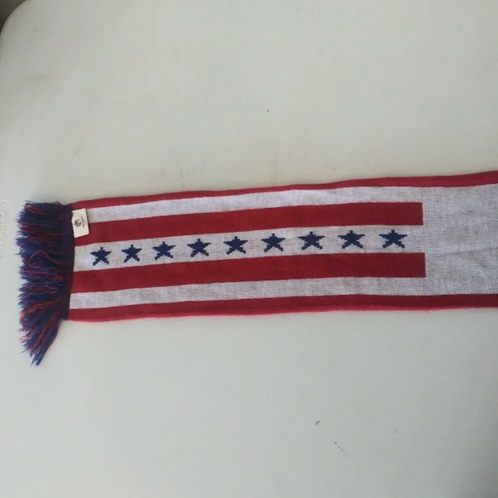 Copa America Centenario 2016 red, white, and blue scarf